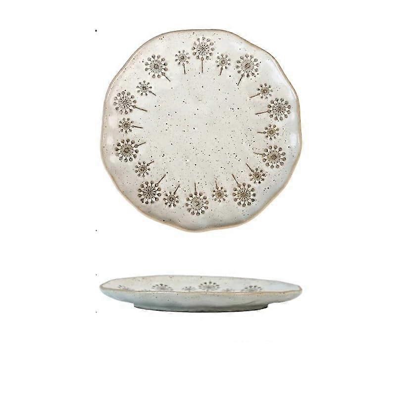 Dessert Plates Japanese Pottery Ceramic Tableware, Pasta Plates, Household Tableware, Various Sizes