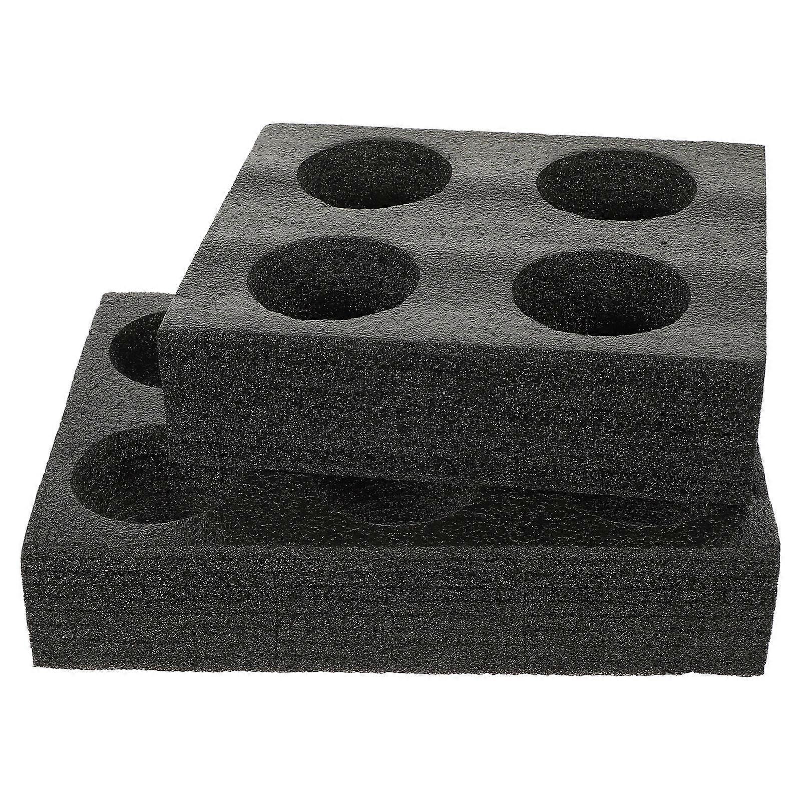 Takeout Coffee Cup Holder 2Pcs Trays For Fast Service Restaurants Featuring Simple Practical Design