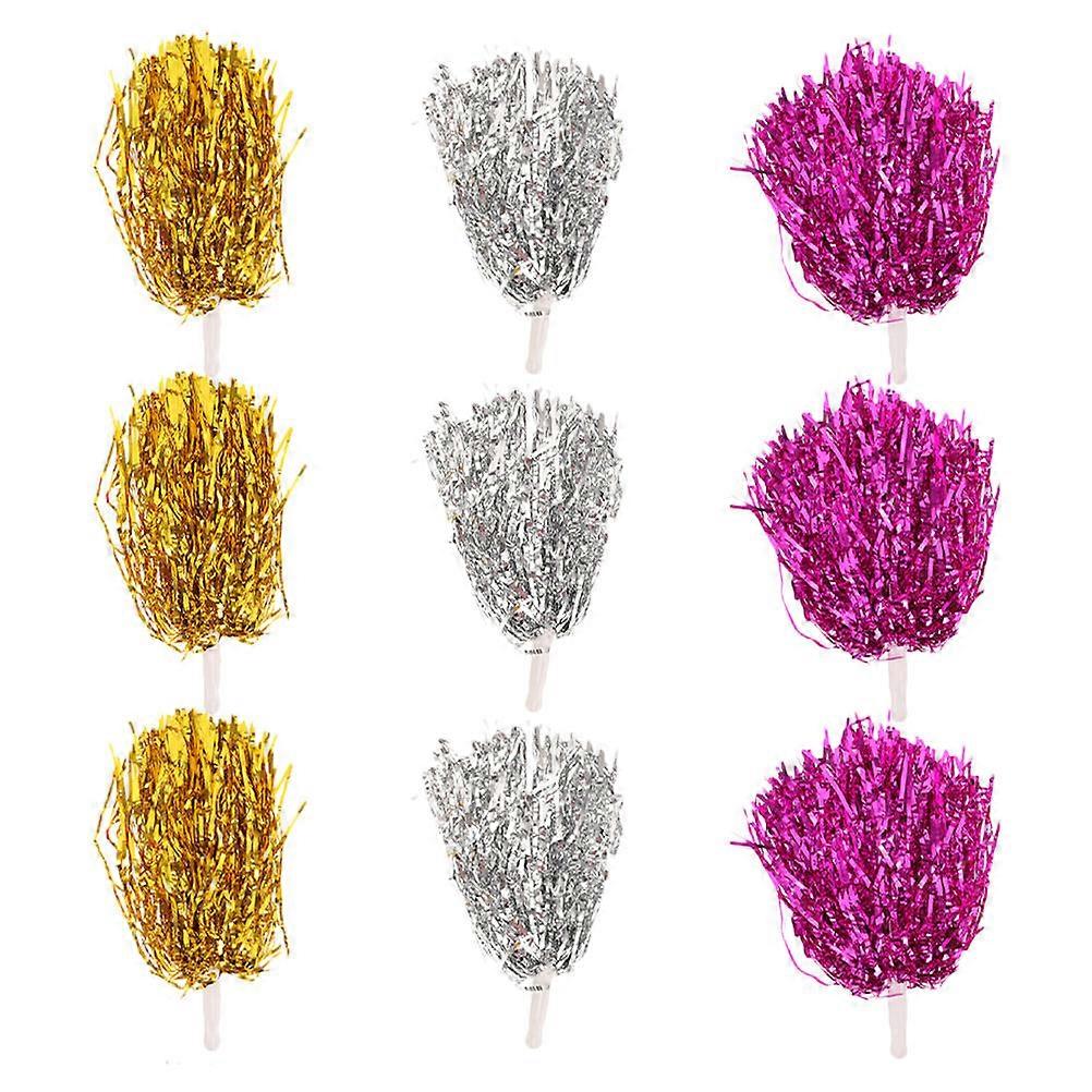 36Pcs Cheerleading Pompoms Ornaments For Athletes Students And Fabulous Cheer Props