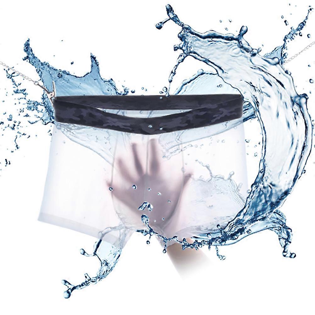 Men Ice Silk Seamless Underwear for Men Breathable