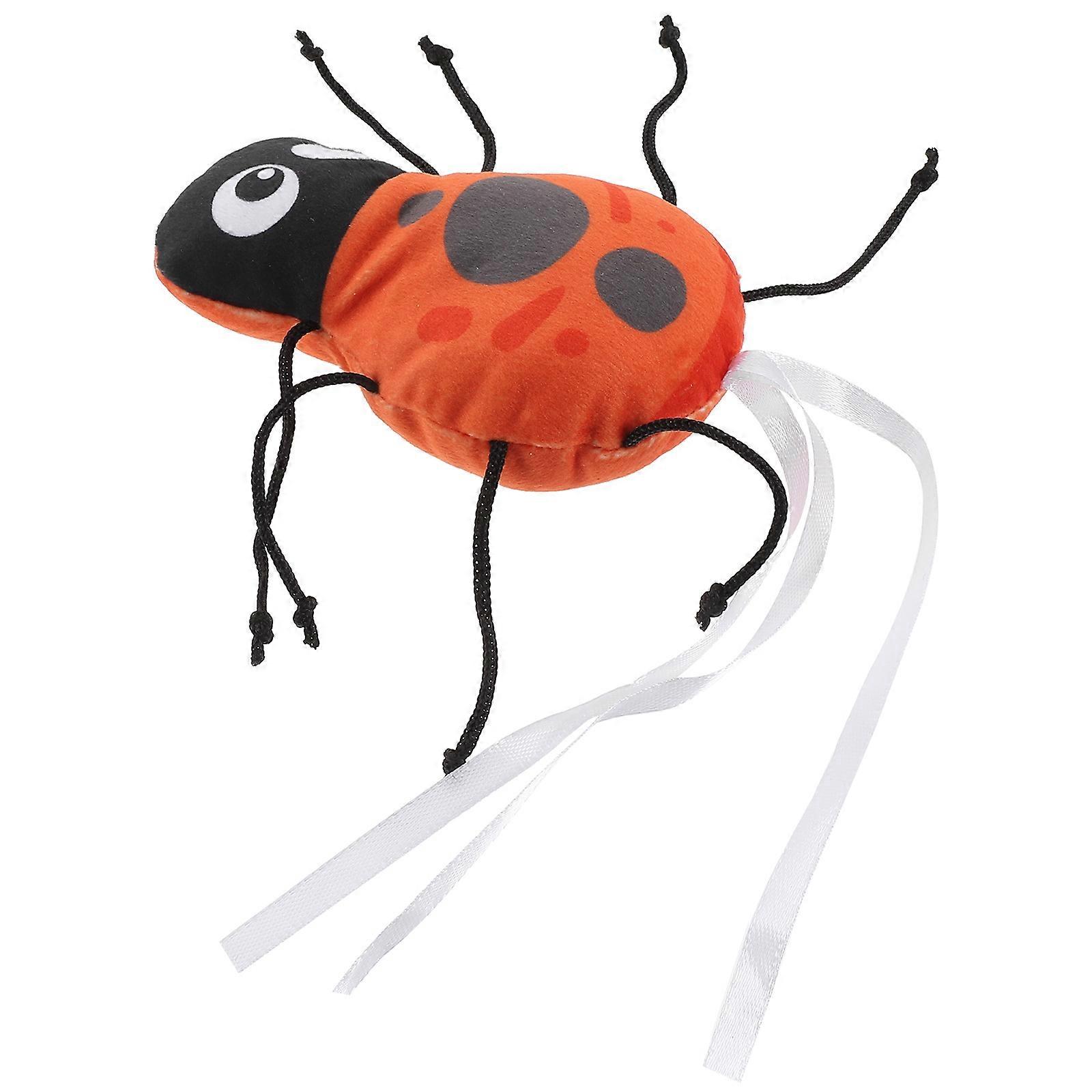 5Pcs Funny Cartoon Shaped Catnip Toy For Indoor Play With Pet Cats Comfortable Plush Design