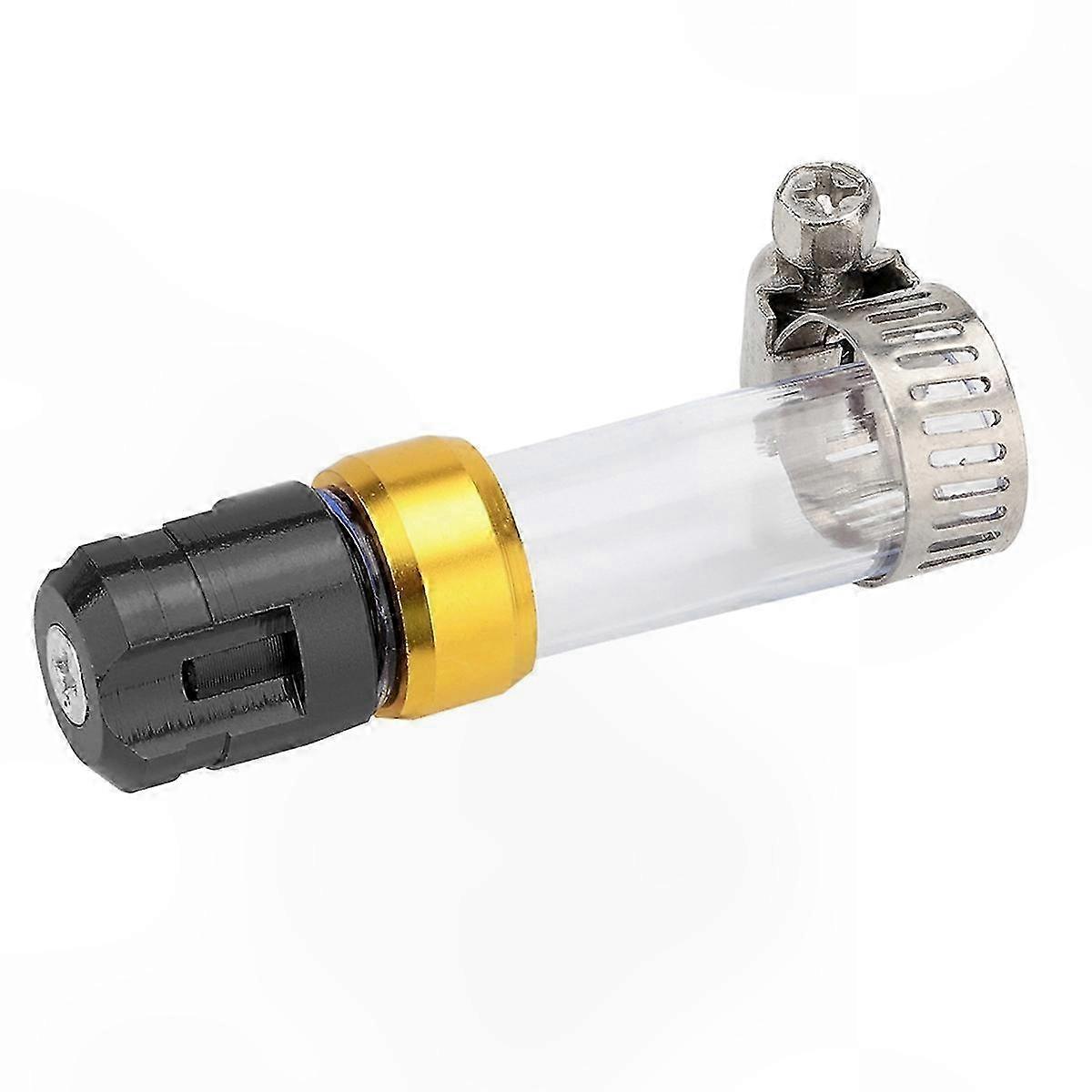 Universal Motorcycle Air Filter Drain Pipe with Alloy Head Plug for Motorcycles