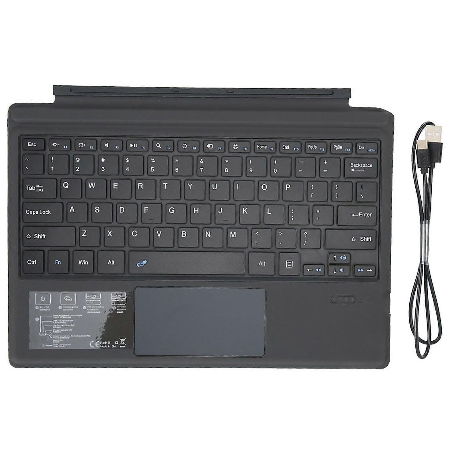 Bluetooth Wireless Magnetic Absorption Slim Keyboard For Microsoft surface pro3/4/5 Tablet PC