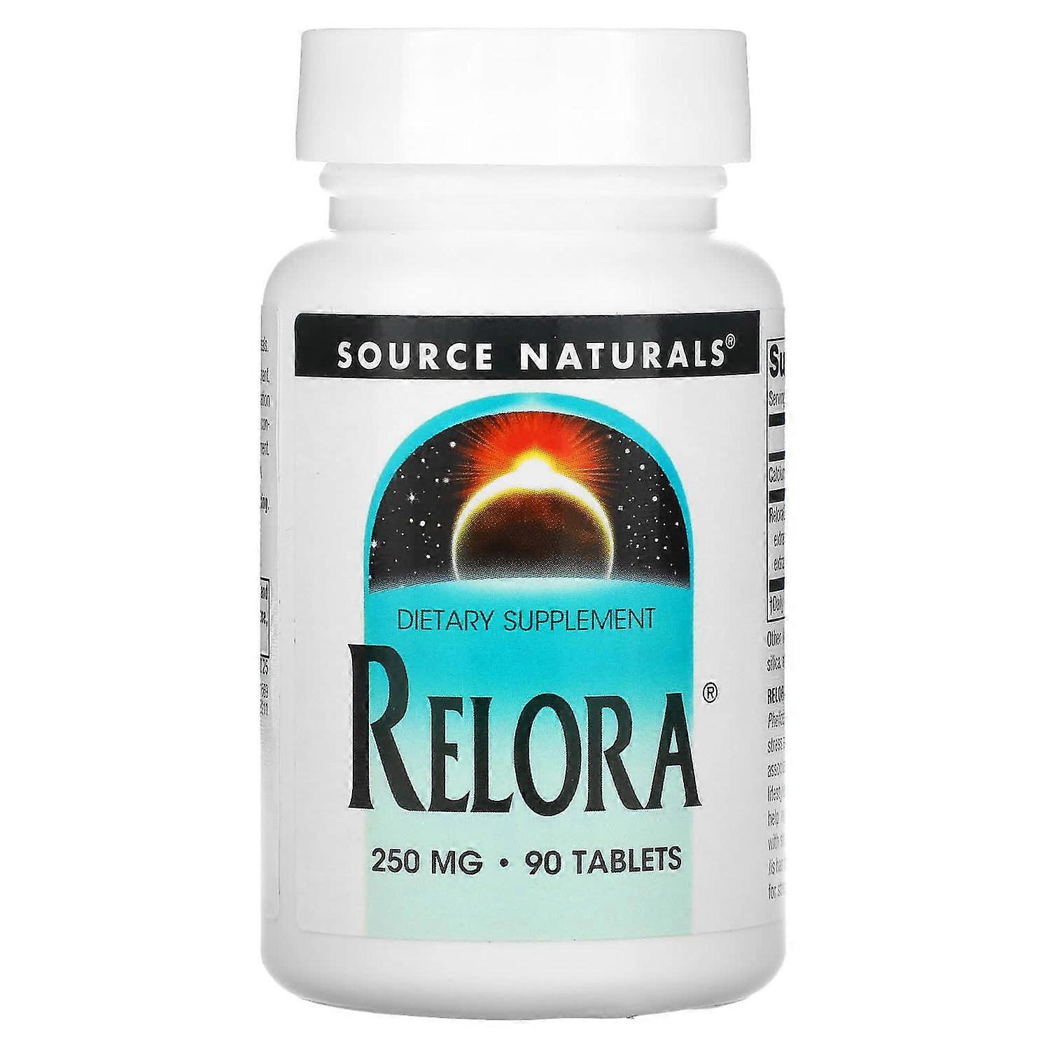 Source Naturals, Relora, 250 mg, 90 Tablets