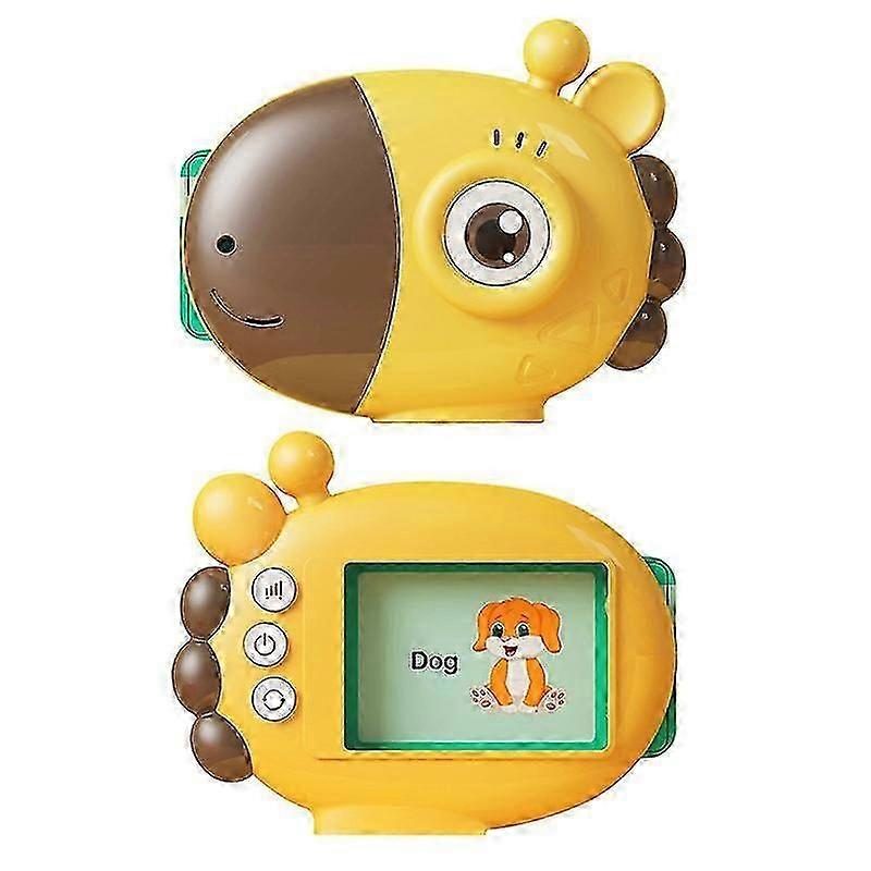 Giraffe Reader, English Recognition Card Type Early Education Machine, Talking Learning Awareness Toy For Children