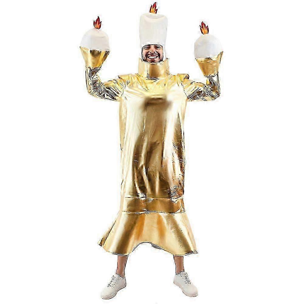 Halloween Kostüm Teekanne Tasse Kerze Thema Bühne Performance Outfit Unisex One Size