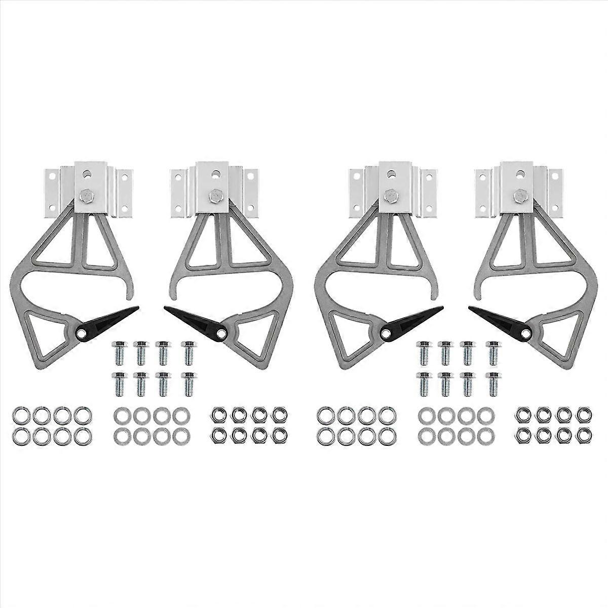 2X Aluminum Extension Ladder Locks Compatible with for ,Suitable for 28-11 Rung Lock Kit