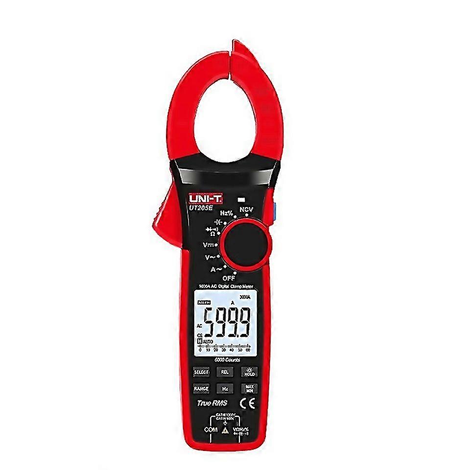 For Unit Ut205e 1000a 42mm Jaw Size Digital Clamp Meter Ac Dc Voltage Detector