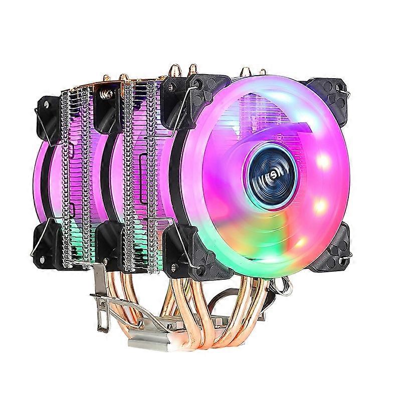 EVESKY Computer CPU Cooling Fan Color Three Fans