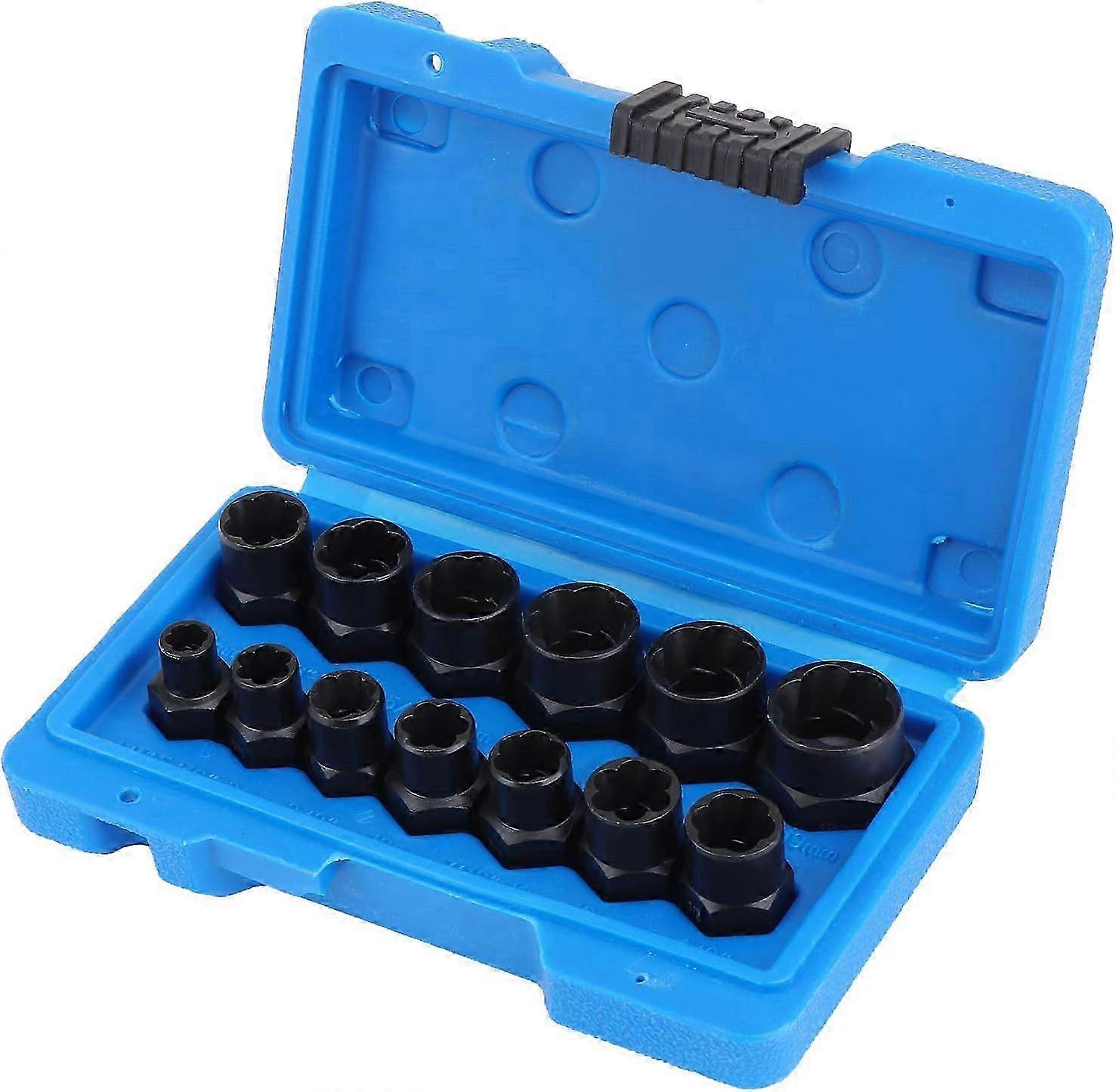 2025 socket sets, nut extractor, socket for damaged bolt extractor (13PCS)