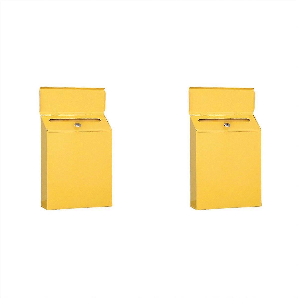 1Pcs Mailbox with Lock Wall Hanging Key Hanging Box