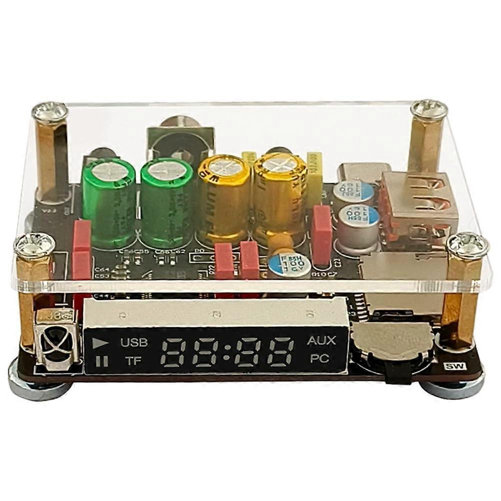 K1 DAC Decoder Board With Bluetooth U Disk Coaxial TF Card Inputs, Power Amplifier And PreAmplifier Tuning