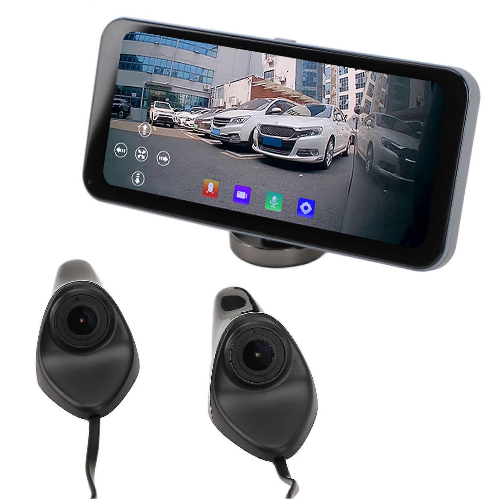 6.25inch Car Display Touchscreen with Camera AI Blind Spot Warning Function Left and Right Side View Blind Spot Imaging Assistance SM625AIS‑B 