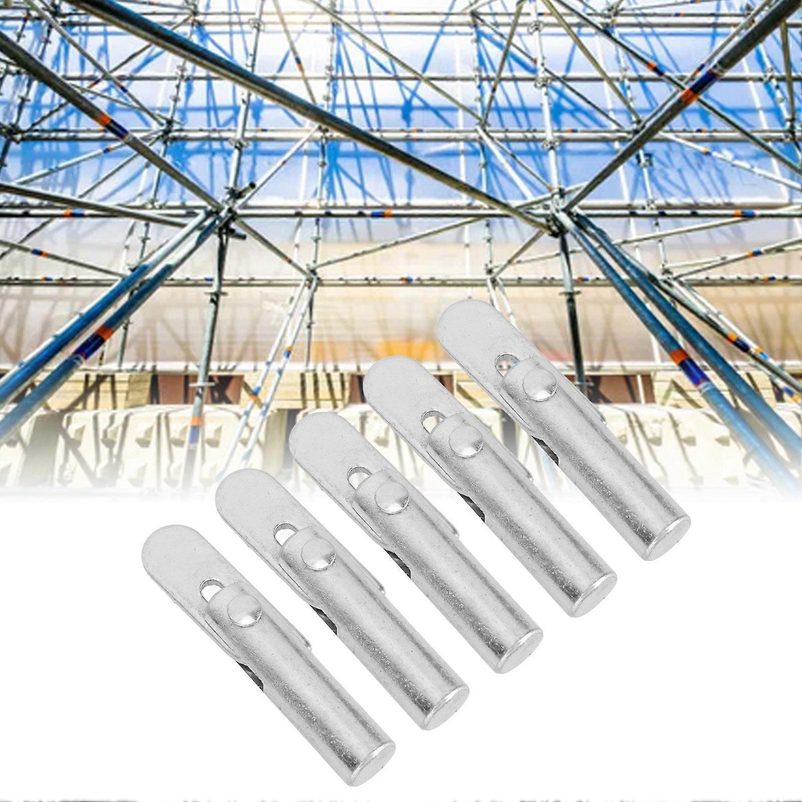 50Pcs Mobile Scaffolding Joint Connecter Point Bar Galvanized Scaffolding Locating Connecting Rod Pins Dowel 