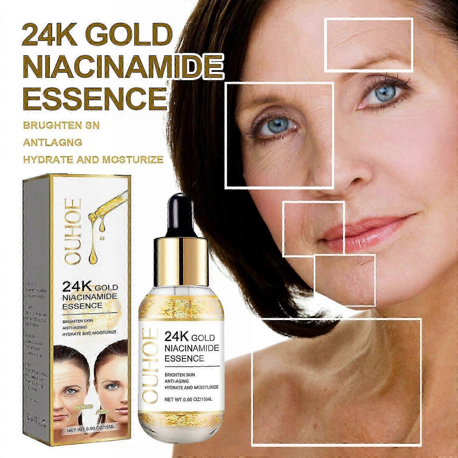 24K Gold Face Serum with Collagen