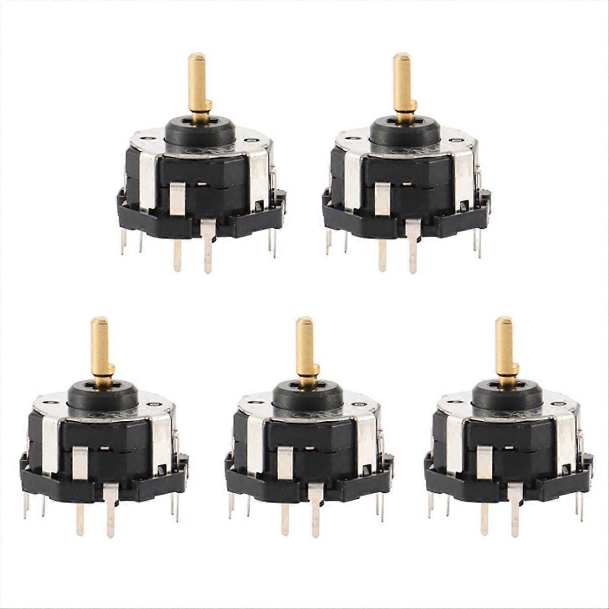 RKJXT1F42001 4-Way Switch Car Navigation Encoder Key Rocker Switch with Push Switch Encoder 5pcs