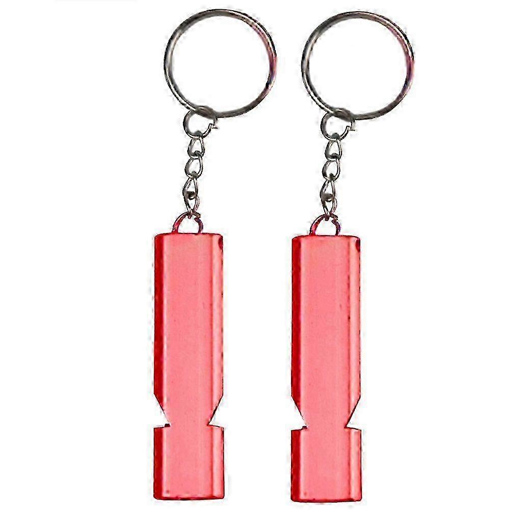 Aluminum Emergency Keychain Whistle: Safety Survivability Hikers' Whistle - New Addition