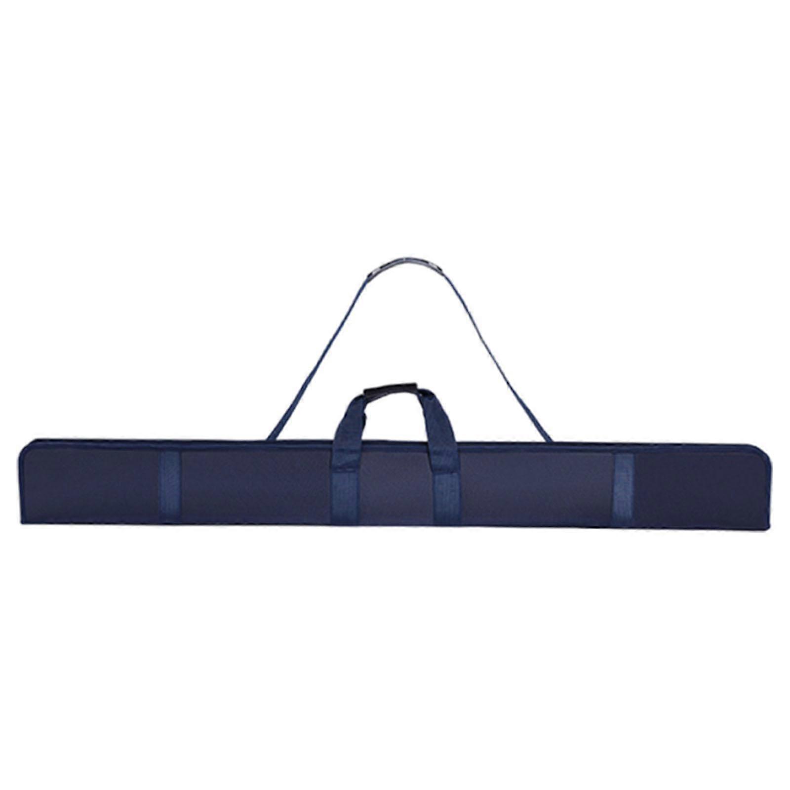 Bolsa para taco de bilhar de 51 polegadas (130 cm) e 3/4, em nylon resistente a arranhões e leve, comporta 2 tacos.