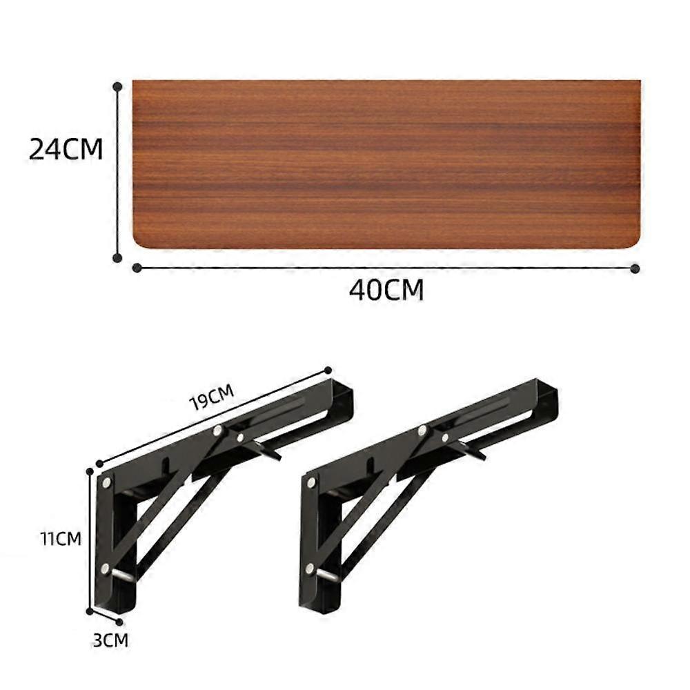 Space Saving Wall Mounted Rack Household Storage Racks Foldable Shelf  For Dining Study Home Office