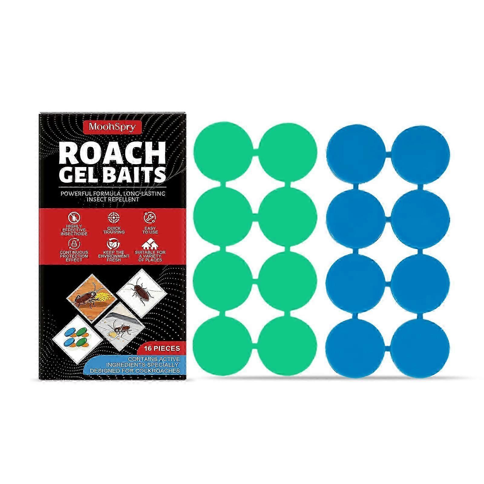 Moonspry Cockroach Bait Instant Patch For Indoor Living Room Cockroach Nest Removal, A Convenient Household Cockroach Extermination Patch