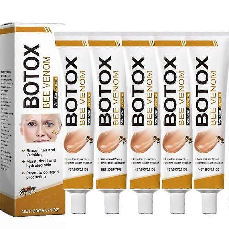 كريم إزالة التجاعيد من سم النحل ، كريم شد السم النحل المضاد للتجاعيد ، كريم سم النحل ، الترطيب ، الرفع والتعافي لجميع أنواع البشرة جديد