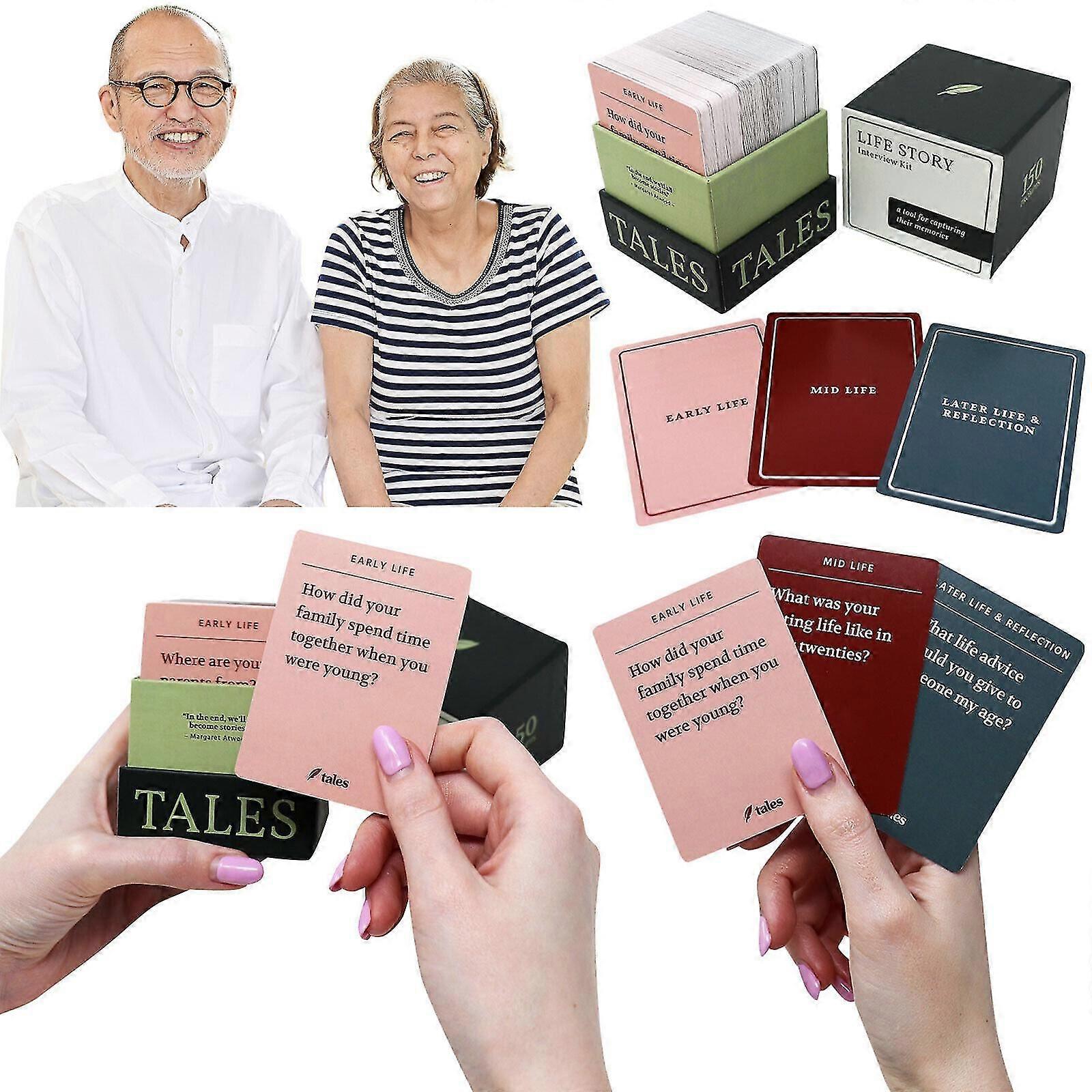 150 Levensverhaal Interview Kit Kaarten