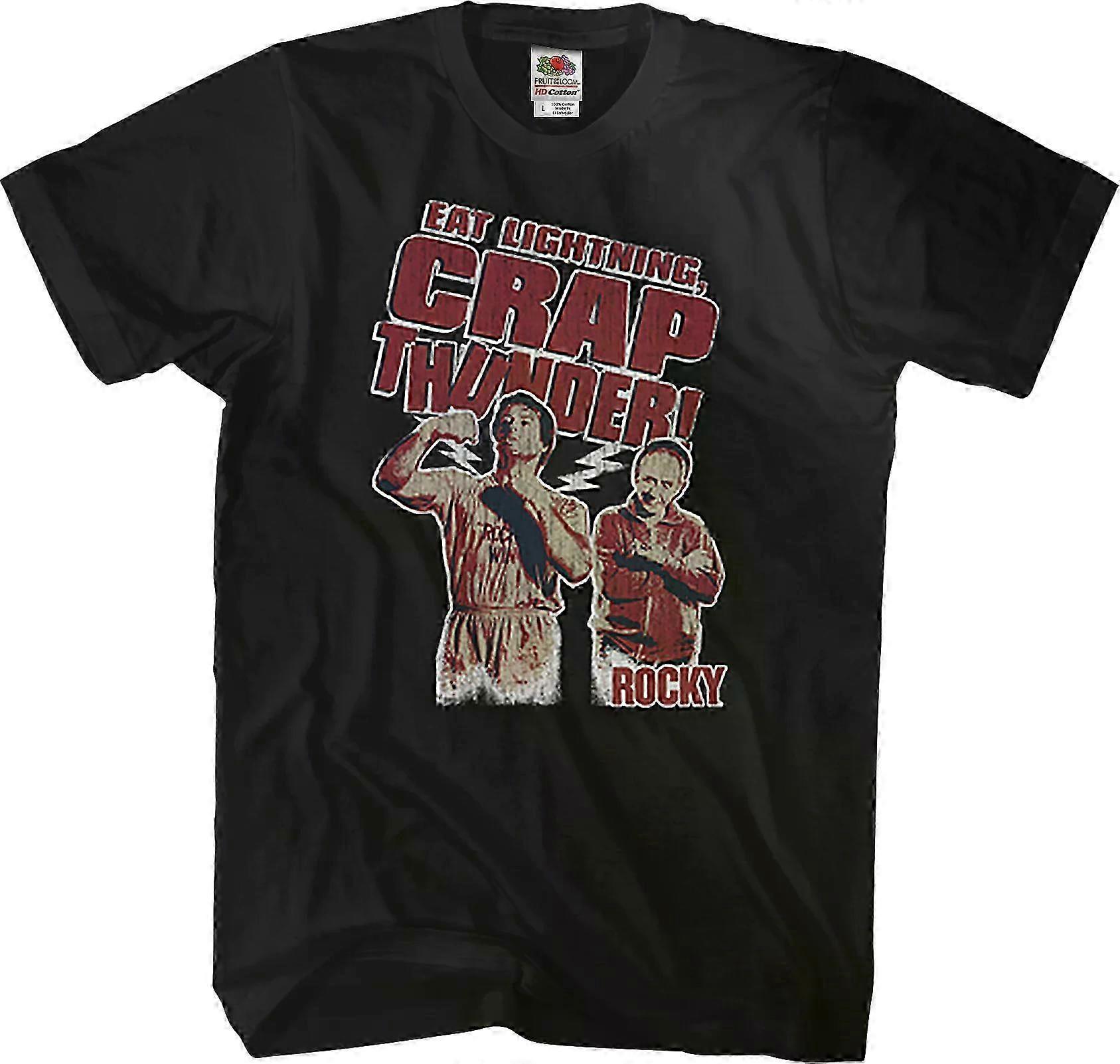 Eat Lightning Crap Thunder Rocky póló Rockinstone