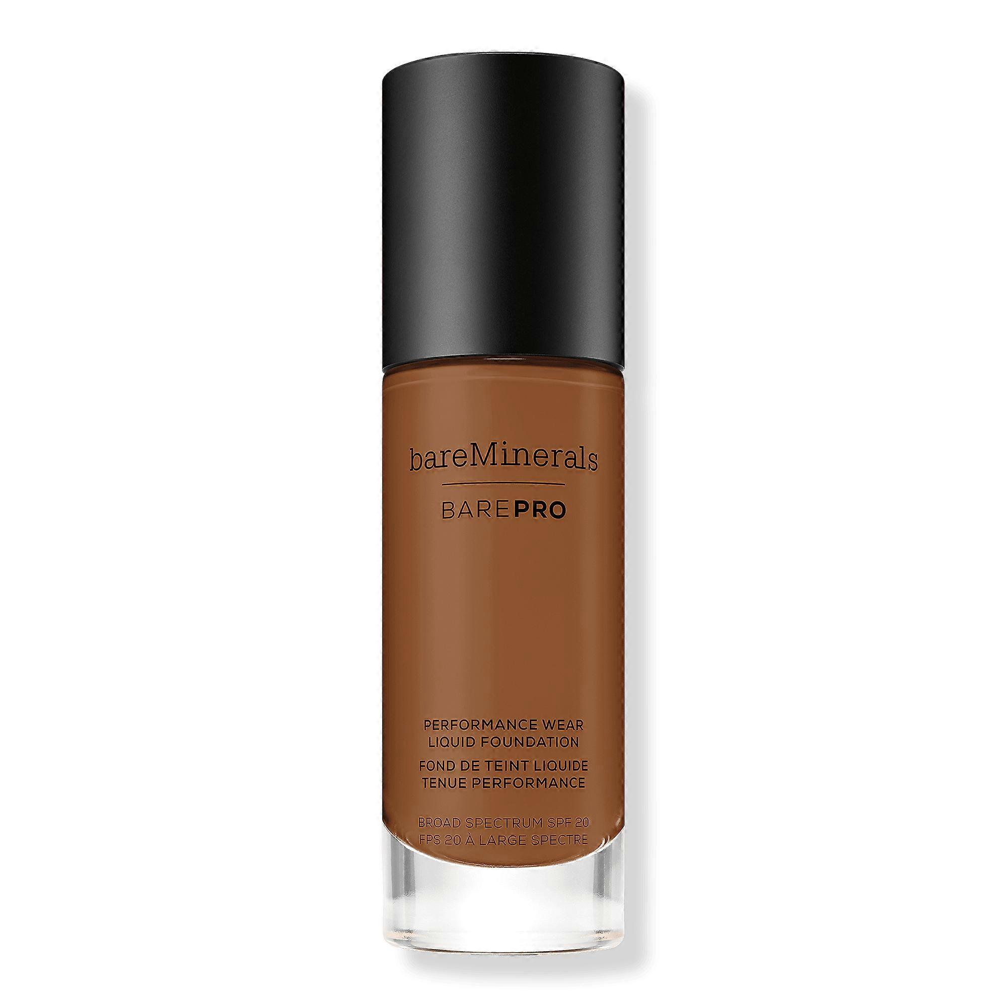 Bareminerals Barepro Performance Wear Liquid Foundation Broad Spectrum, Spf 20, Espresso 27, 1.0 Oz