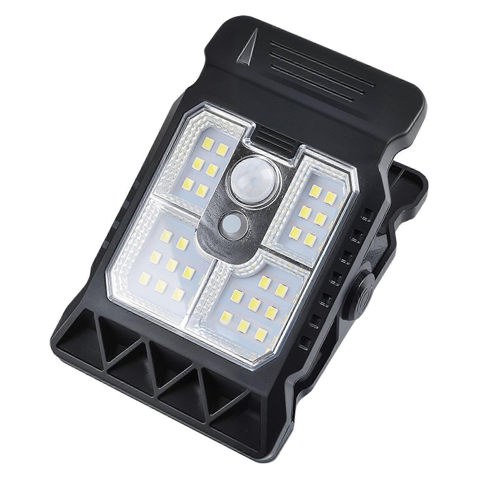 Clip on Solar Light with Motion Sensor LED Courtyard Garden Light Waterproof Solar Lamp for Garden, Fence Enduring Multicolor