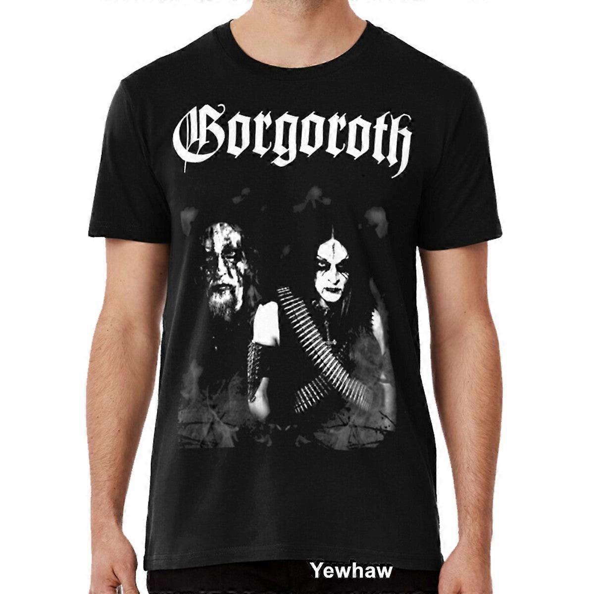 Tričko s novým logem Gorgoroth Hudba Gorgoroth Logo Gorgoroth Turné Gorgoroth