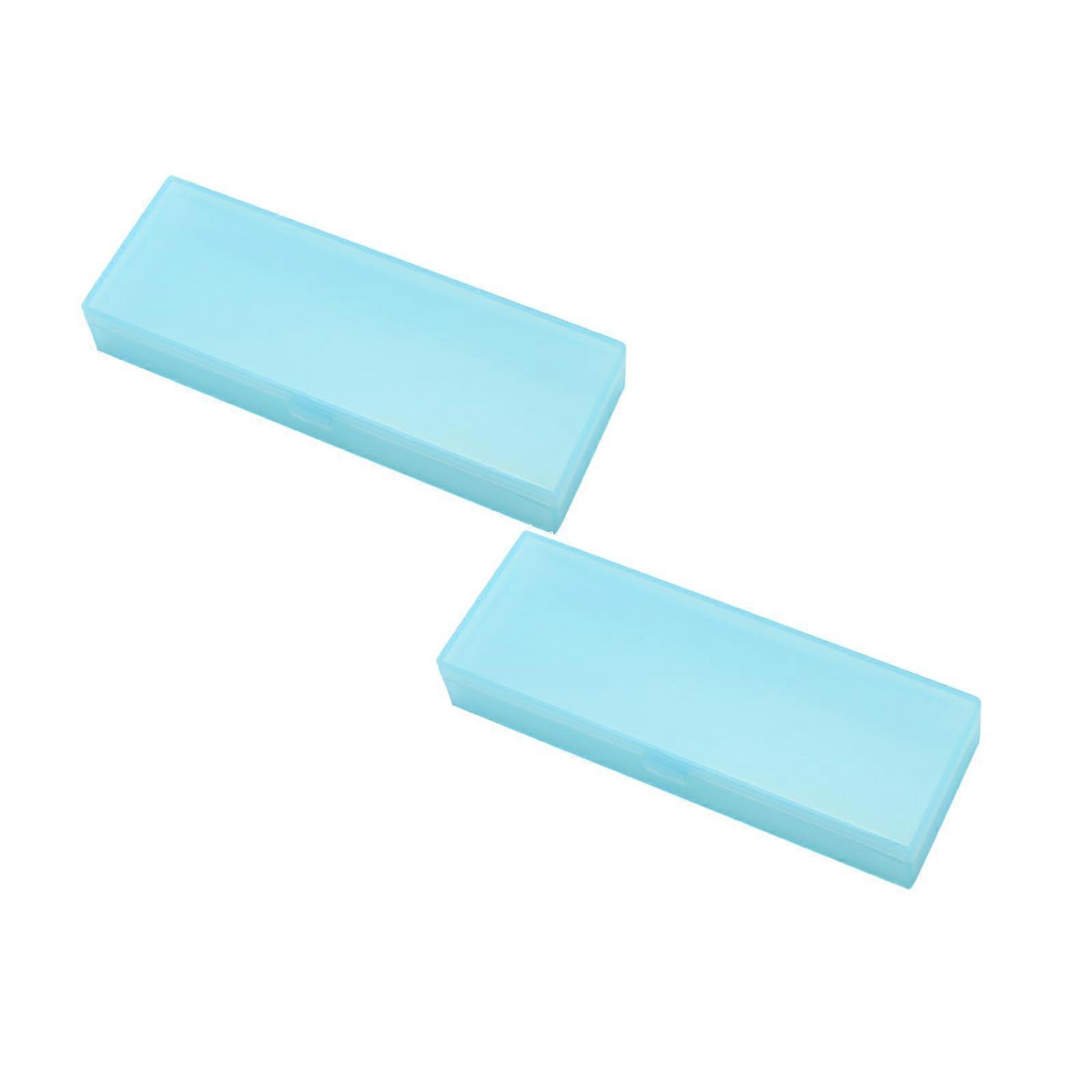 Xubond Office Supplies Basics Pencil Box 1 Pack Blue Solid Tools