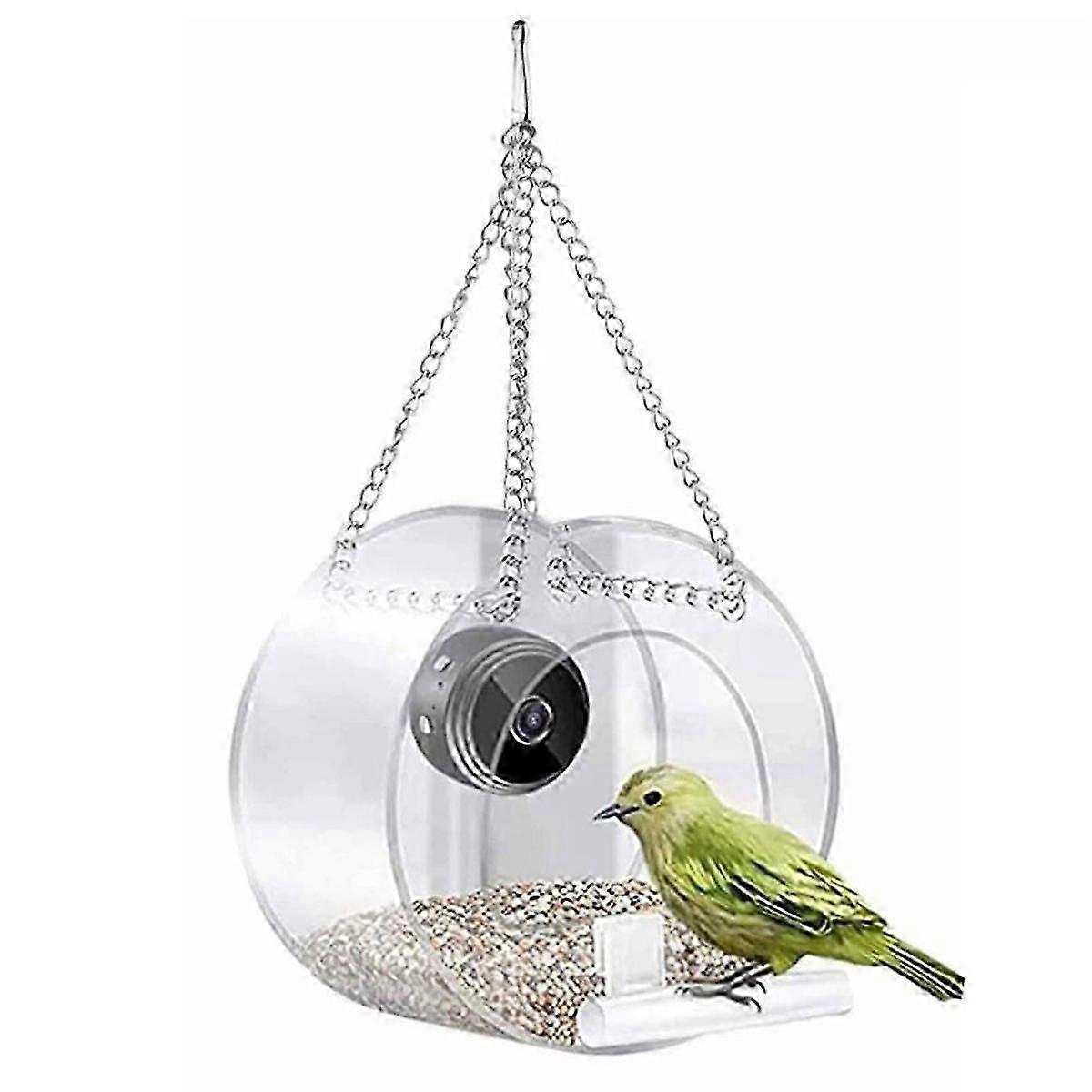 Bird Feeder with Camera WiFi Remote Connection to Mobile Phone for Bird Watching Photos