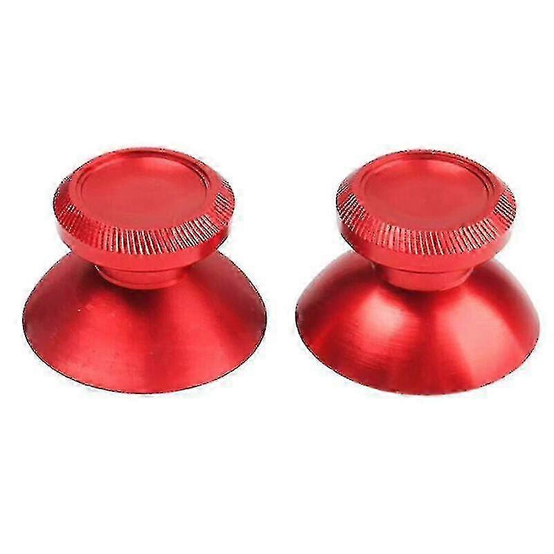 Home Game Console Accessories Red 1pcs 1pcs Analog Metal Thumb Sticks Joystick Cap Cover For Ps4 X-box One Controller