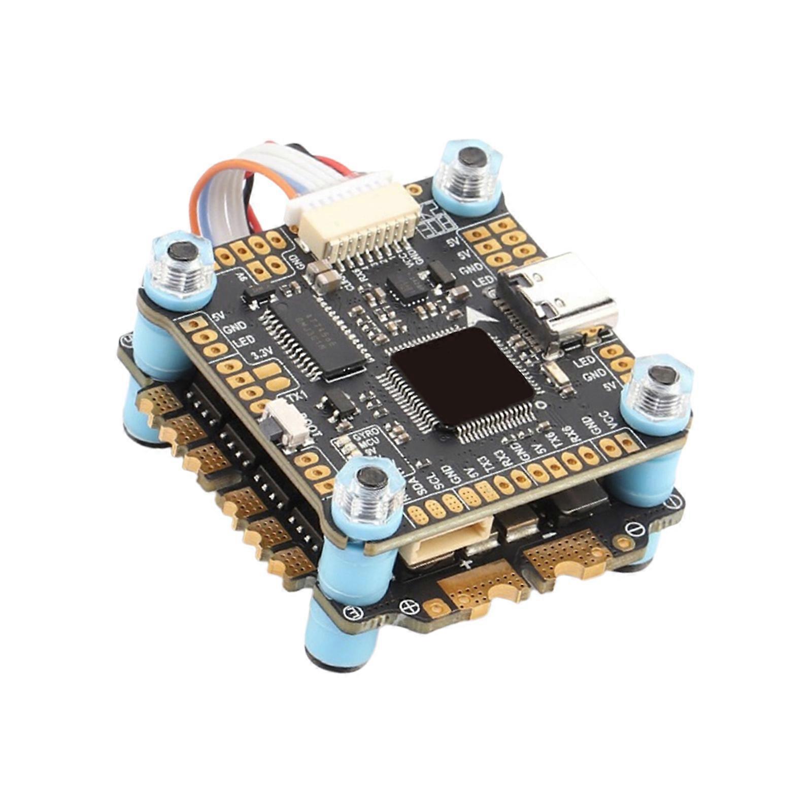 Multidevice Compatible 55A ESC Optimized Power Distribution For Professional Cinematic Drones Multicolor
