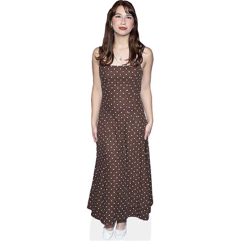 Monika Gobaira (Polka Dot) Cardboard Cutout (lifesize OR mini size). Standee. Stand Up.