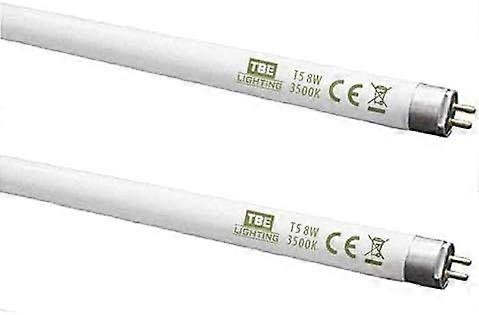 إضاءة T5 8W مصابيح أنبوب الفلورسنت 288 مم - لمبات CFL - تركيبات قاعدة G5 2-pin - مصابيح T5 عالية الكفاءة ، لأضواء الطوارئ والشريط - Soft Whi