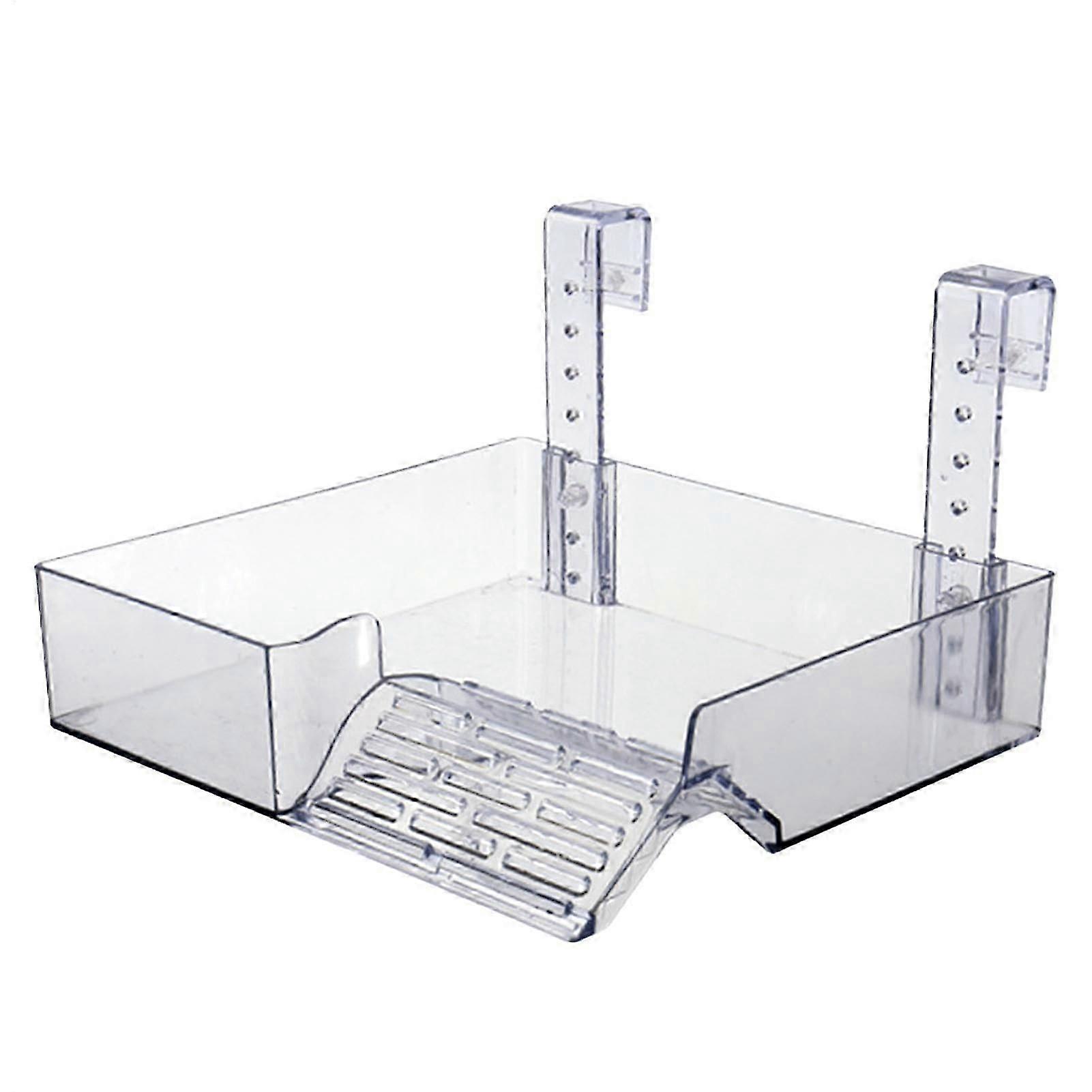 Turtle Basking Platform for Aquatic Turtles, Adjustable Ramp, Durable Floating Dock, 8.8x8.2x2.1Inch Size, Easy Setup szsh02