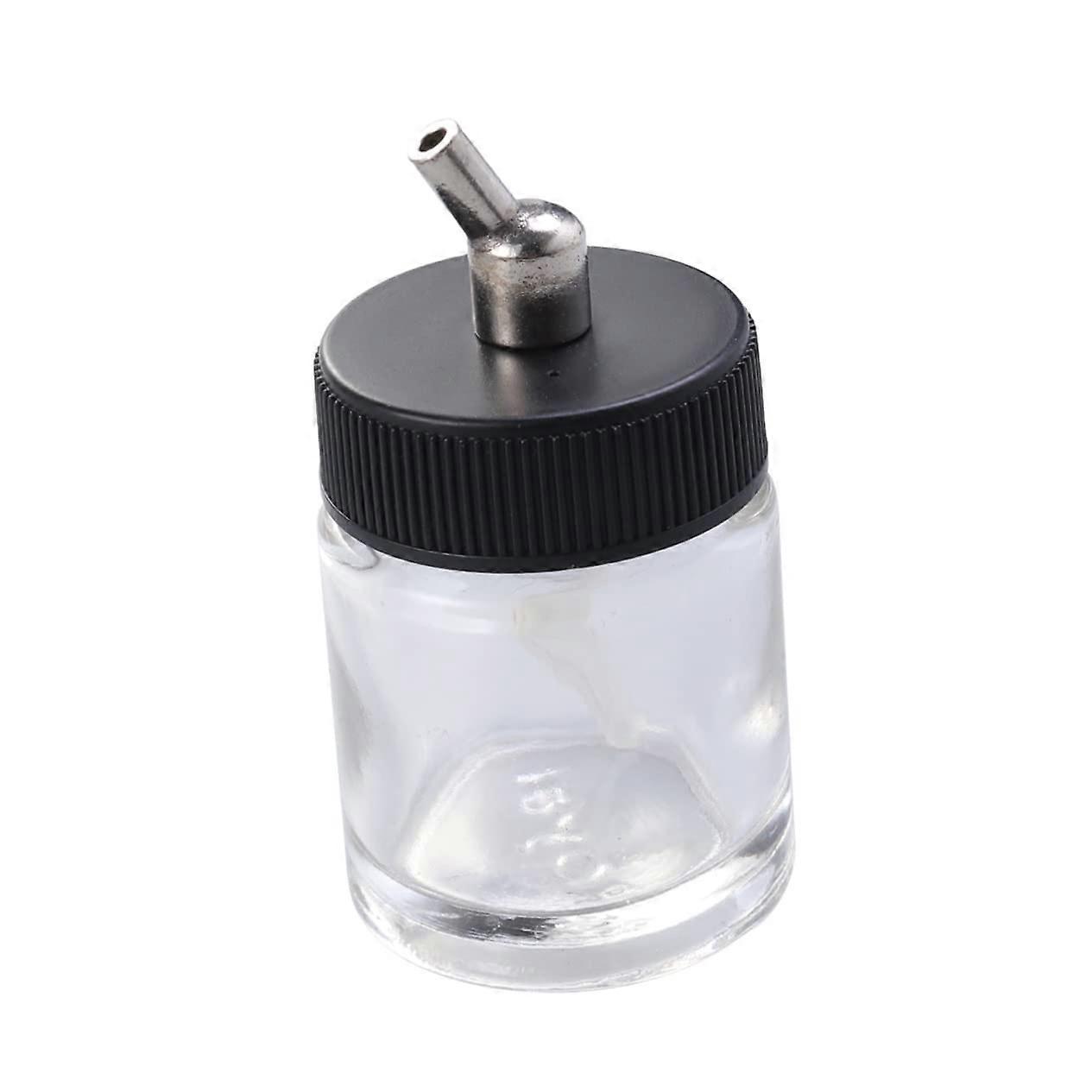 22Cc Glass Airbrush Bottles with Cover Adaptor for Precision Painting Compatible with Feed Airbrushes