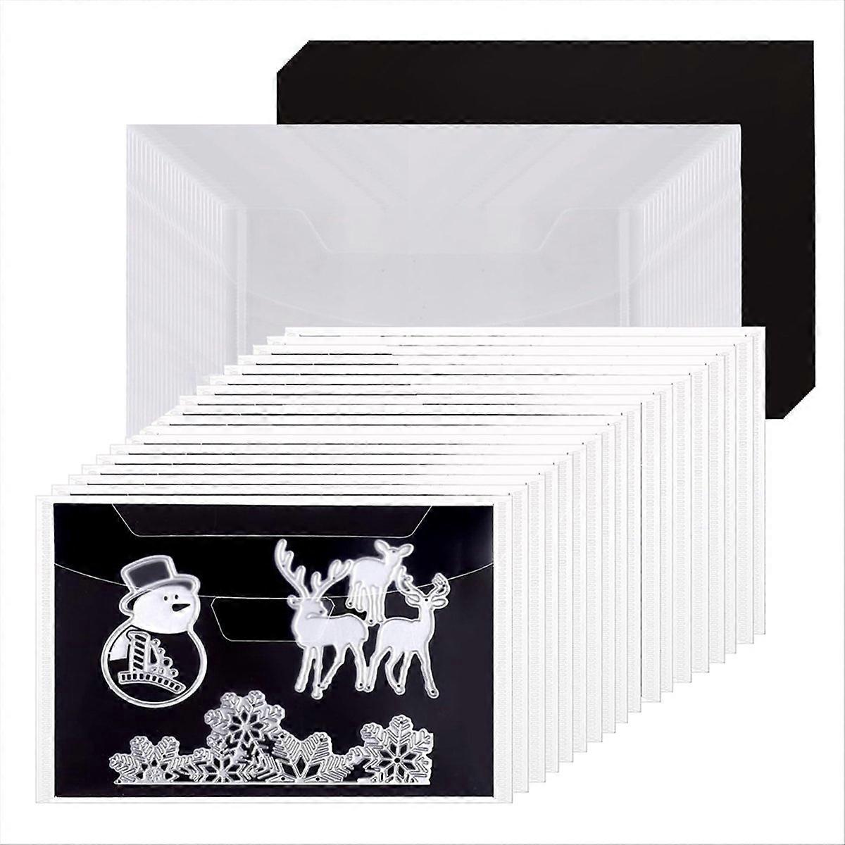 60pcs Magnetic Sheets for Dies Storage, with Rubber Magnet Sheet