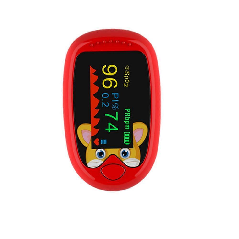 (Red)Home Self-Glucose Monitoring Blood Glucose Monitoring and Blood Oxygen Testing Kit