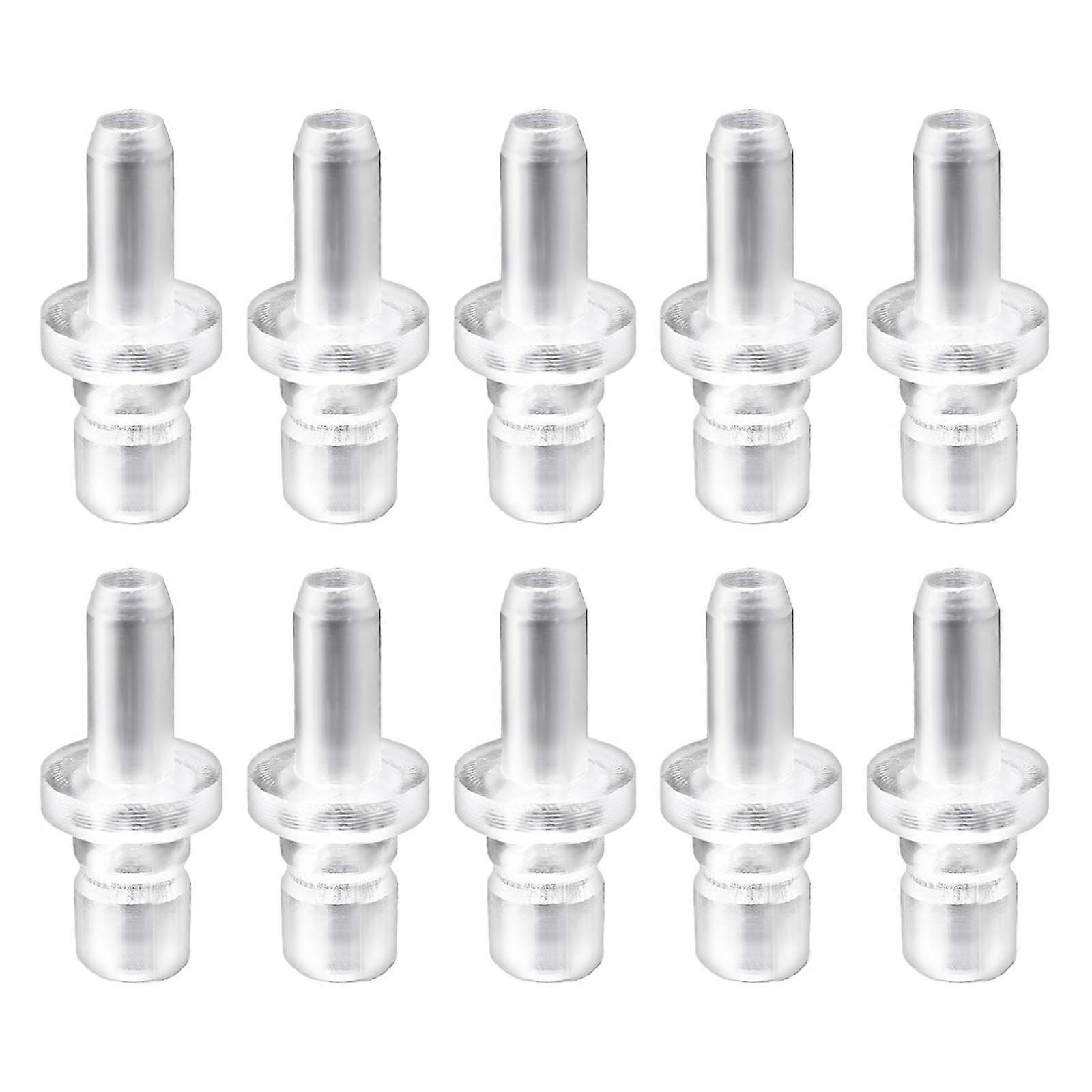 10PCS Transparent Milk Tube Connector for Coffee Machine Allowing Easy Monitoring of Milk Flow with High Heat Resistance Multicolor
