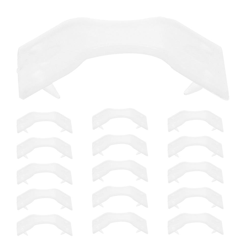 Plastic Bandage Clips for Fastener Fixation 30Pcs Beige Secure Buckles