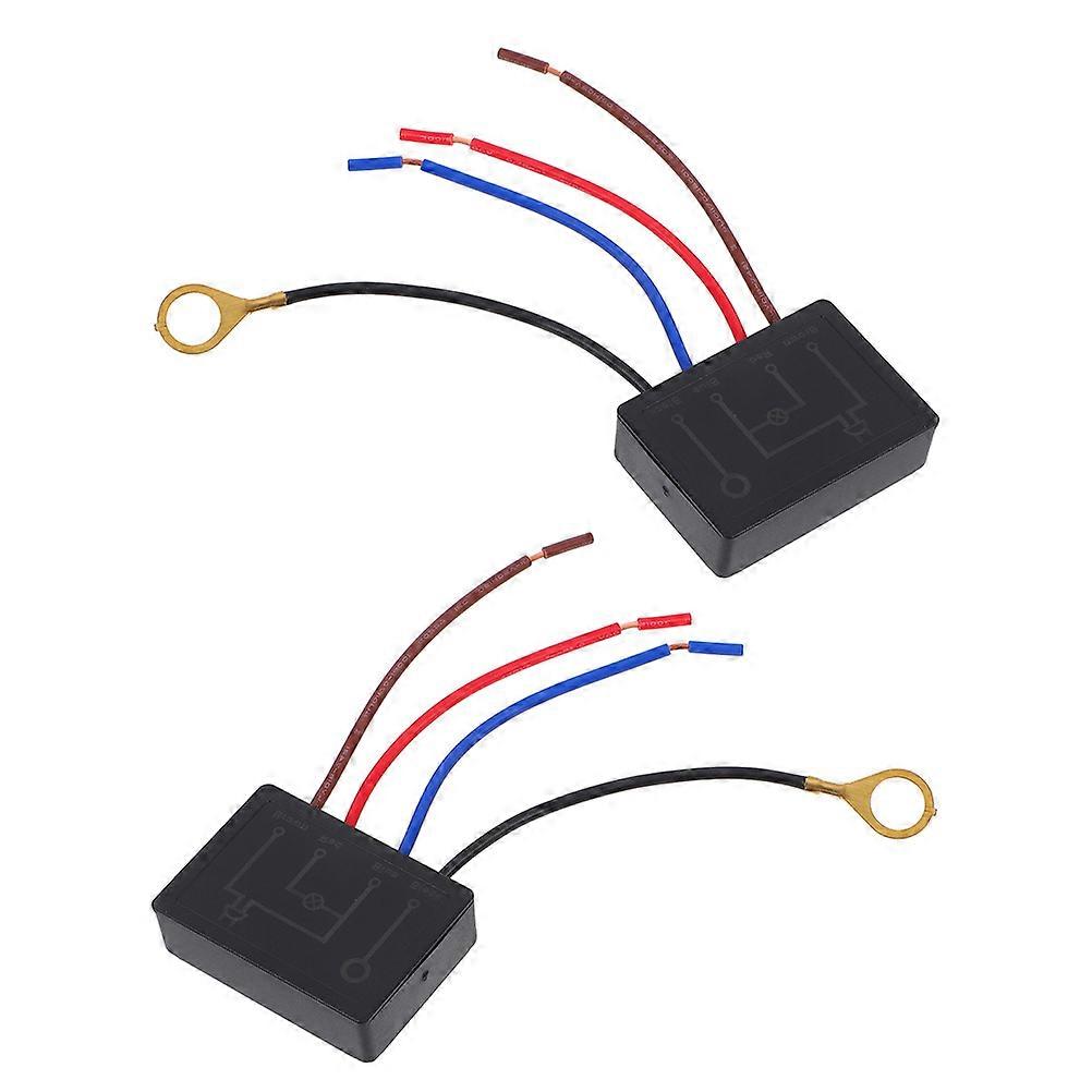 Touch Lamp Control Module 2Pcs with Sensitive 4-Level Dimming Sensor for Table Lamp