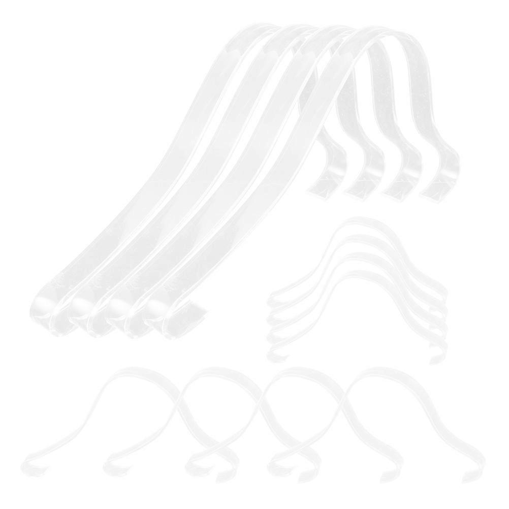 Acrylic Shoe Display Stand for Shoe Rack Support 12Pcs Clear Transparent Inserts