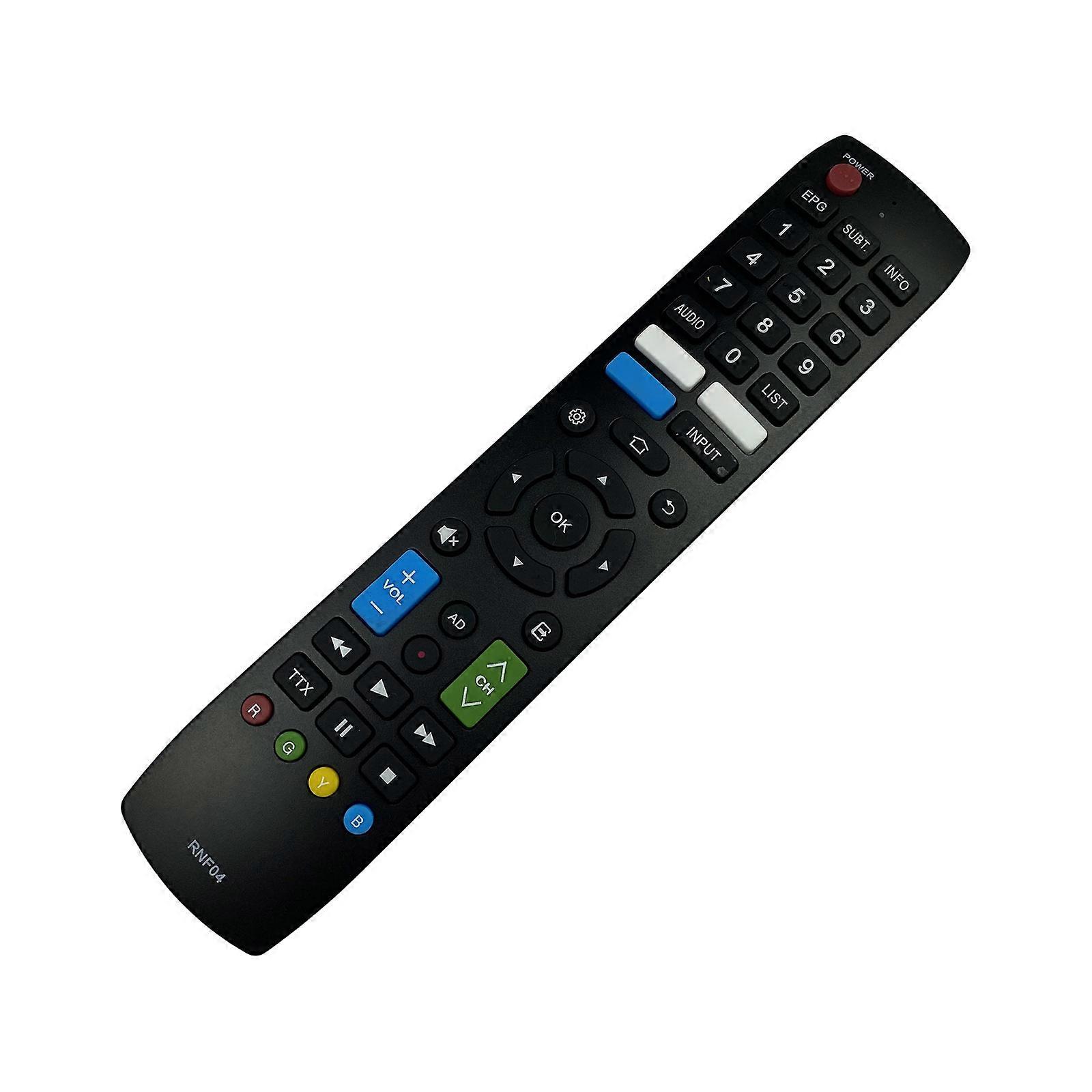 Universal Remote Control RNF04 Wide Compatibility Ergonomic Design for Easy Handling Drop Proof Construction Multicolor