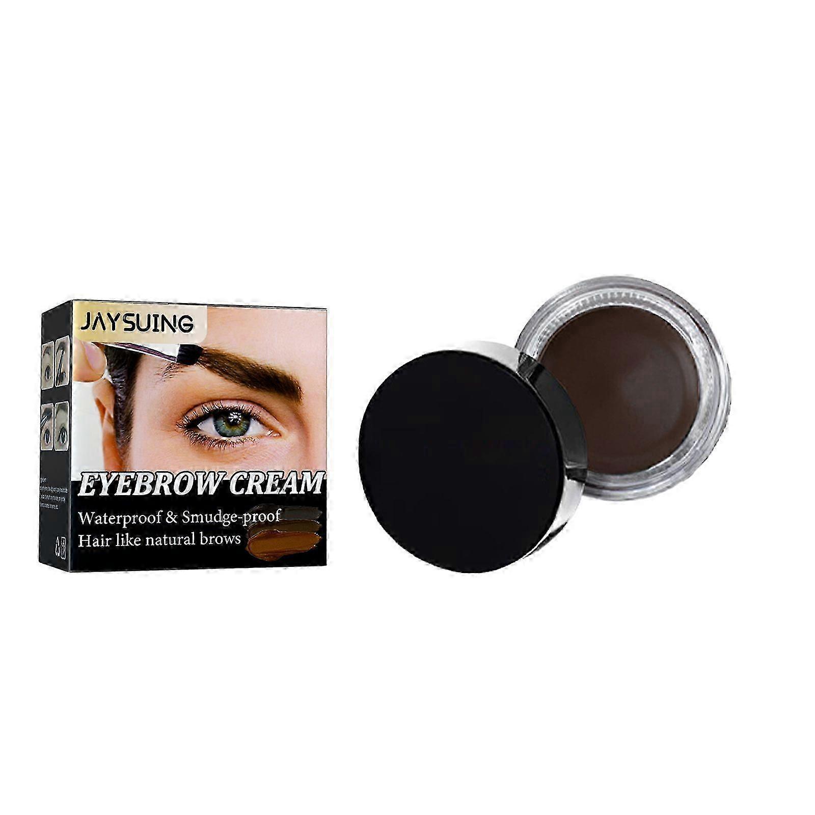 Quick Dry Waterproof Eyebrow Cream - Natural, Smudge-Proof, Long-Lasting 10g
