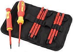Draper 05721 Ergo Plus Vde Screwdriver Set With Interchangeable Blades 10 Piece