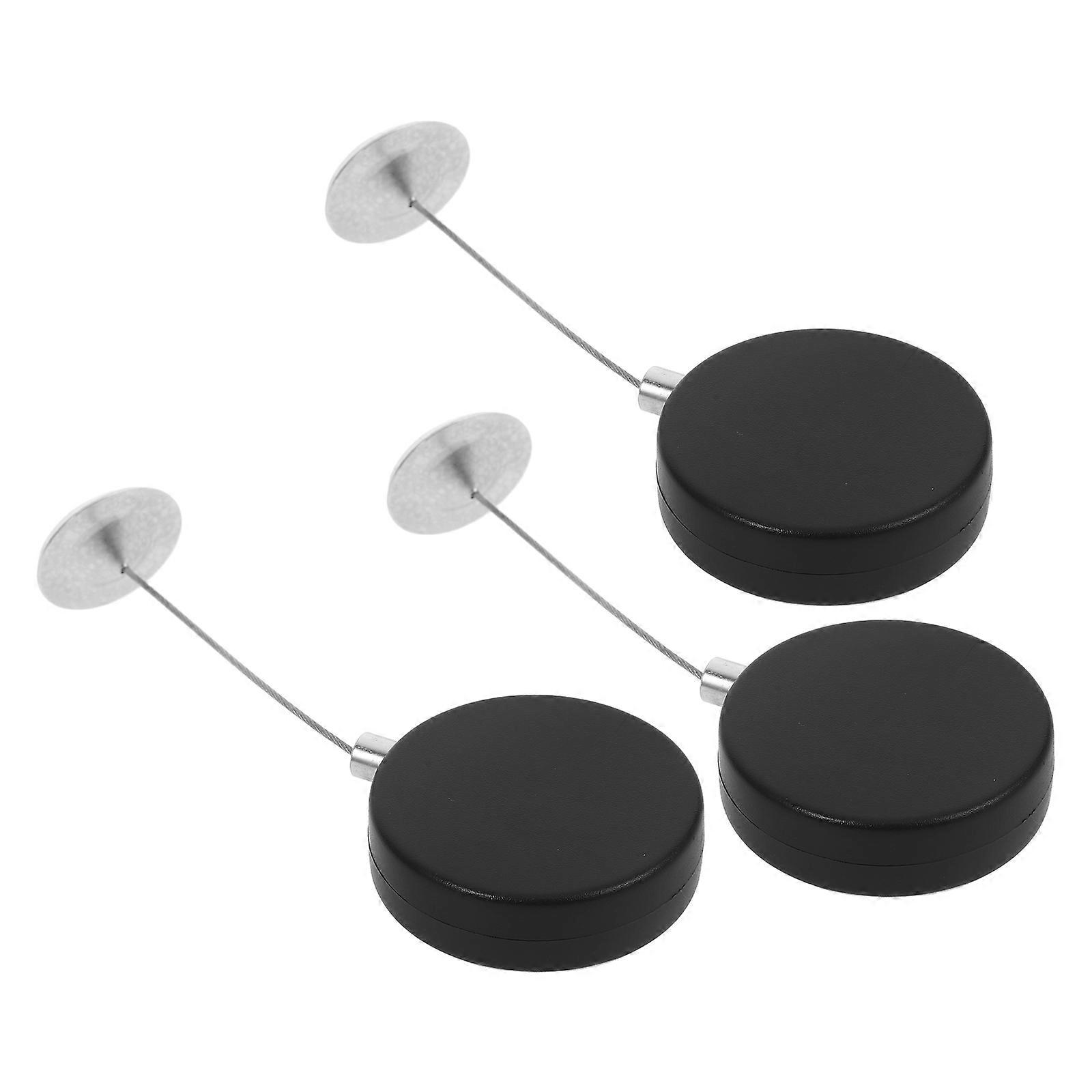 Anti-Theft Retractable Cable Lock with Steel Wire for Security 3Pcs Rope