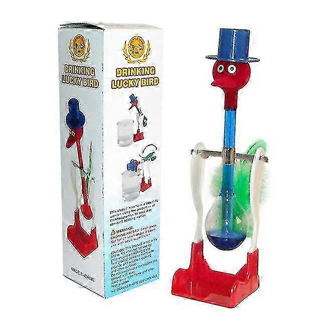 Educational Desk Toy Drinking Bird for Students Science Experiment Gift