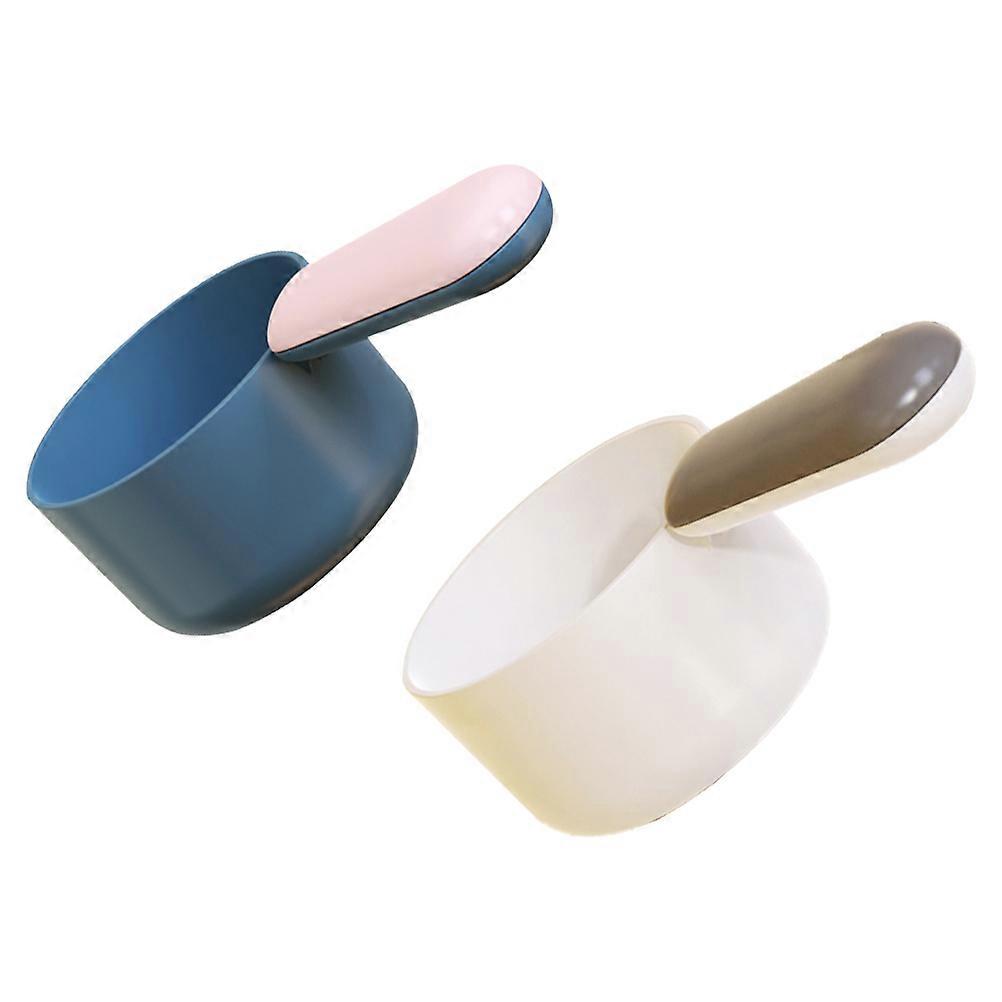 Plastic Pet Food for Convenient Feeding with 4Pcs Set